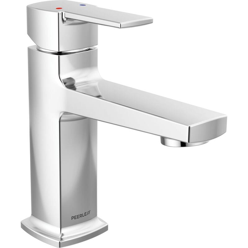 Peerless P1571LF Ezra 1.0 GPM Single Hole Bathroom Faucet with Push - Chrome