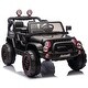 preview thumbnail 9 of 78, 24V Electric Kids Ride-On Vehicle, Parent-Controlled Car with Adjustable Speeds, Pull Rod, Storage & LED Lights