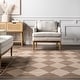 preview thumbnail 6 of 10, Nuloom Abi SuperiorWash Checkered Easy-Jute Machine Washable Area Rug