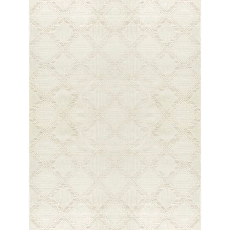 Nourison Serenity Home Indoor only Geometric Area Rug - 9' x 12' - Ivory - Rectangle