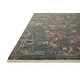 preview thumbnail 12 of 27, Alexander Home Jewel Boho Distressed Vintage Area Rug 2' 7" x 8' - Sage / Navy