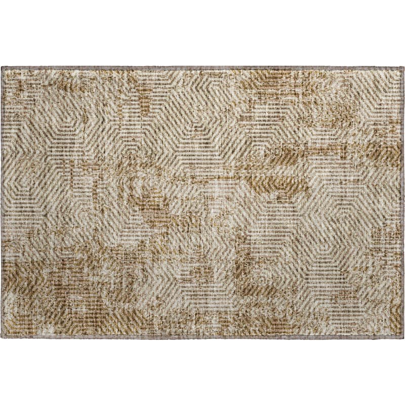 Premium Washable Super Soft Modern Maze Mayfield Rug