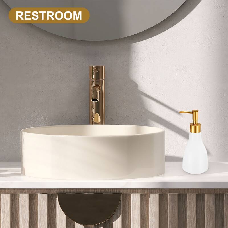 1x 9.5Oz Soap Dispenser Hand and Dish Soap Dispenser for Kitchen Matte