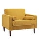 preview thumbnail 23 of 77, 62.5'' W Corduroy Couch Upholstered Square Arm Sofa