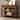 42'' Vintage Entryway Table with 2 Storage Drawers and 2 Tiers Shelves