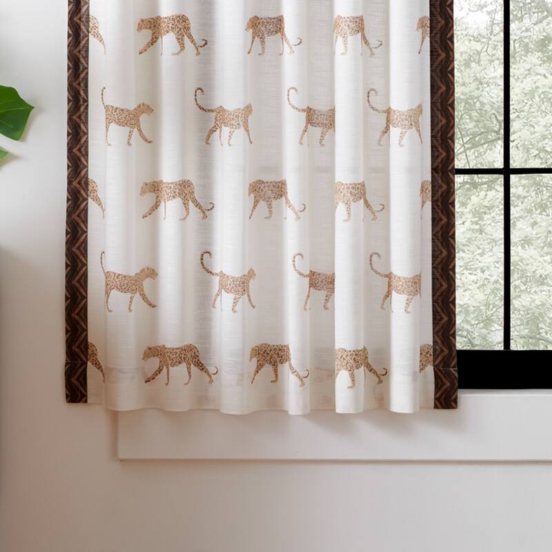 Rochelle Porter Jaguars Single Curtain Panel