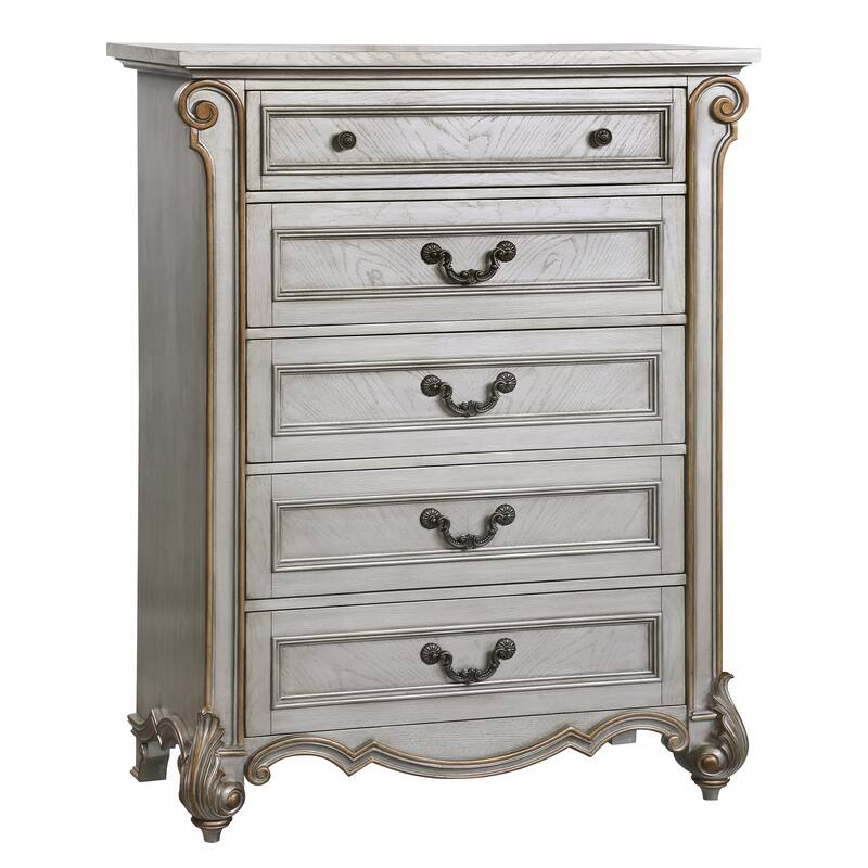 Melrose Silver Bedroom Set