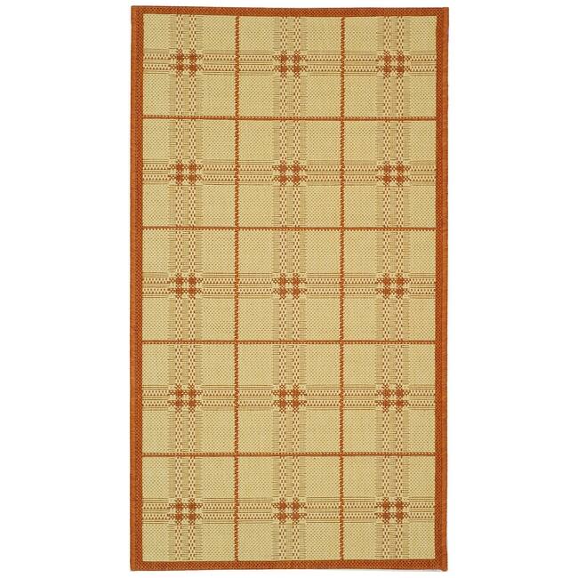 SAFAVIEH Courtyard Jeraldine Indoor/ Outdoor Waterproof Patio Backyard Rug