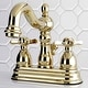 preview thumbnail 4 of 9, Kingston Brass Essex Centerset Bathroom Faucet - Includes Metal Pop-Up