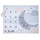preview thumbnail 2 of 4, Lambs & Ivy Goodnight Moon Milestone Photo Opportunity Soft Fleece Baby Blanket