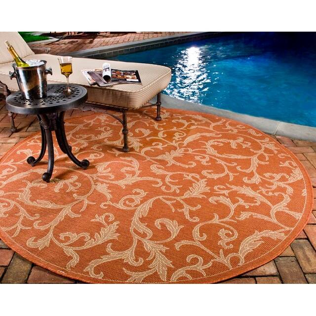 SAFAVIEH Courtyard Darline Indoor/ Outdoor Waterproof Patio Backyard Rug