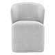 preview thumbnail 16 of 51, Spruce & Spring Kyle Morden Fabric Dining Room Chair with Casters Wrap-round Back