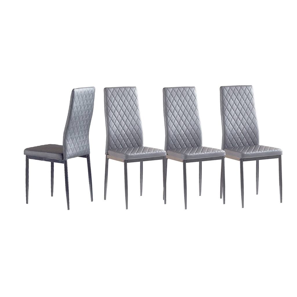 Modern Minimalist Dining Chair for Dining Room Set of 4