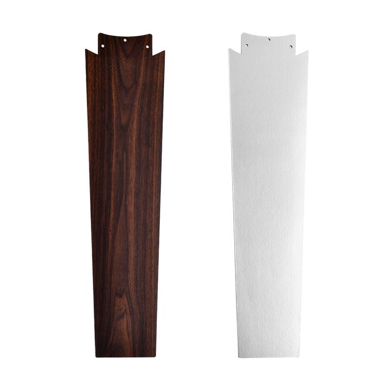 52 in. LED Indoor Brushed Nickel 5-Blade Ceiling Fan - 6-Speed Remote & Wall Control, 3CCT LED Light Kit - Brushed Nickel