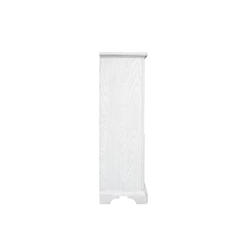 Clara 6-Drawer Chest, White Mist