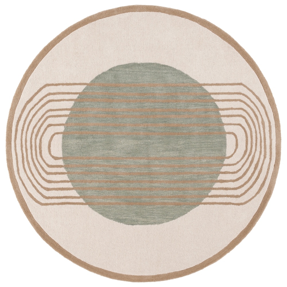 SAFAVIEH Handmade Rodeo Drive Jaylene Mid-Century Modern Wool Rug