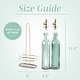 preview thumbnail 119 of 196, COOK WITH COLOR Glass Olive Oil Bottle Dispenser - 2 Pack- 17oz Oil and Vinegar Carafe Decanter