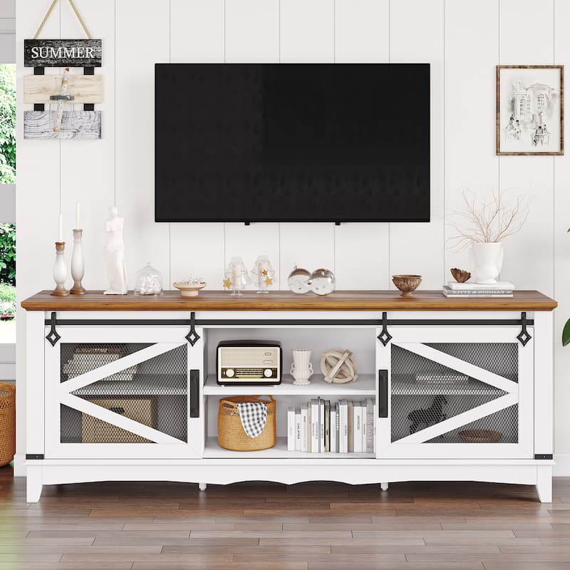 TV Stand for 65+ Inch TV Entertainment Center TV Media Console Cabinet - 59"