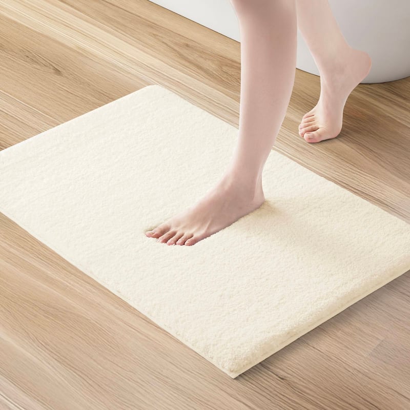 Madison Park Signature Marshmallow Bath Rug