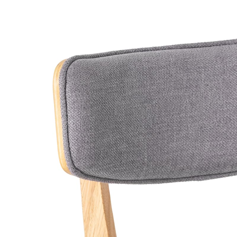 Christopher Knight Home Abrielle Mid-Century Modern Fabric Dining Chair