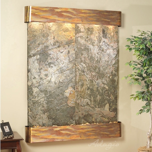 Adagio Majestic River Fountain - Round - Rustic Copper - Choose Options