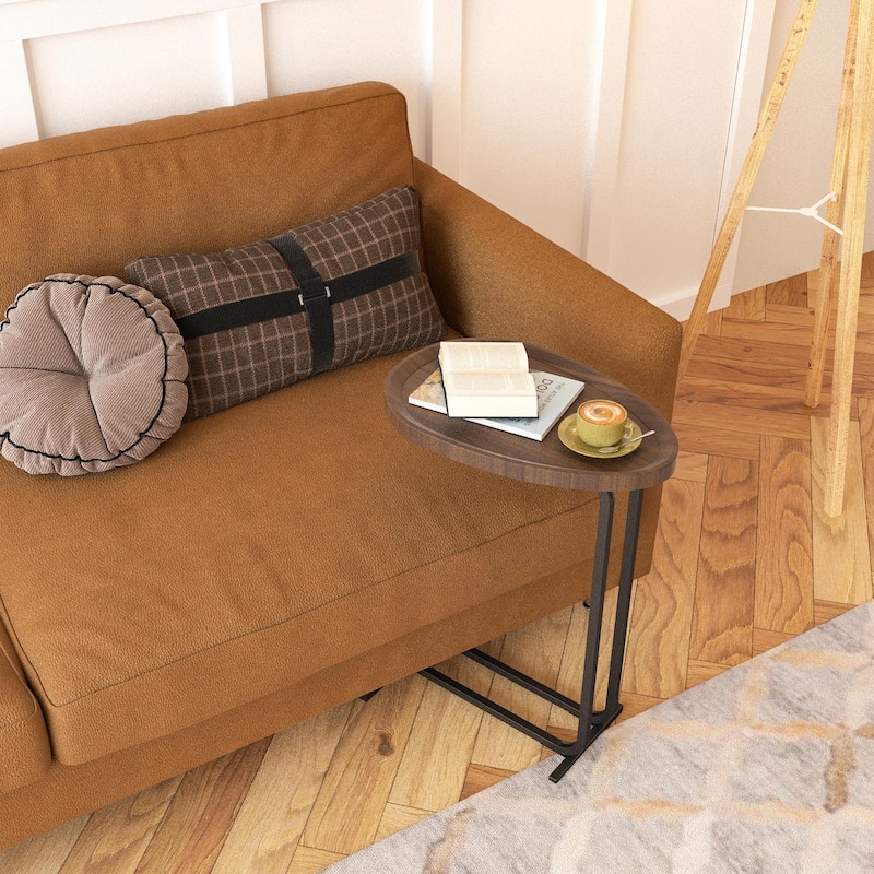2-pieces C-Shaped Side Tabl Sofa Tables