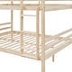 preview thumbnail 11 of 41, Full over Full Wooden Bunk Bed,High Guardrail,Ladder,Kids Teens,Dorm