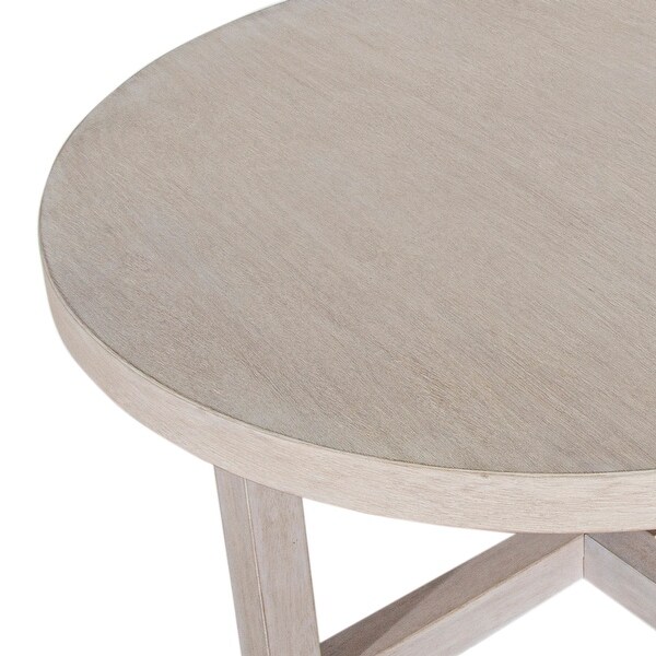 ダイニングテーブル CHRISTIE Coffee Table 105 Christie Round Bayur Wood Coffee Table by East at Main