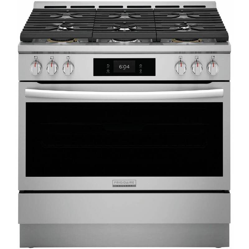 Frigidaire GCFD3661A Gallery 36" Wide 4.6 Cu. Ft. Free Standing Dual - Stainless Steel