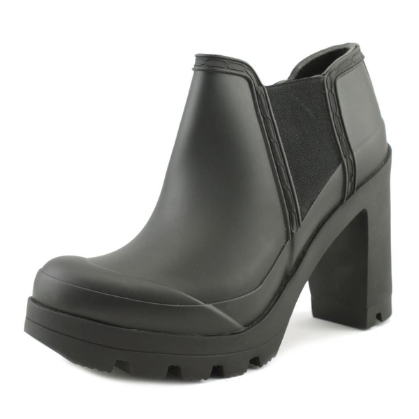 hunter heeled rain boots