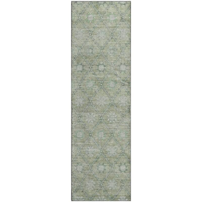 Premium Washable Super Soft Boho Trellis Mayfield Rug