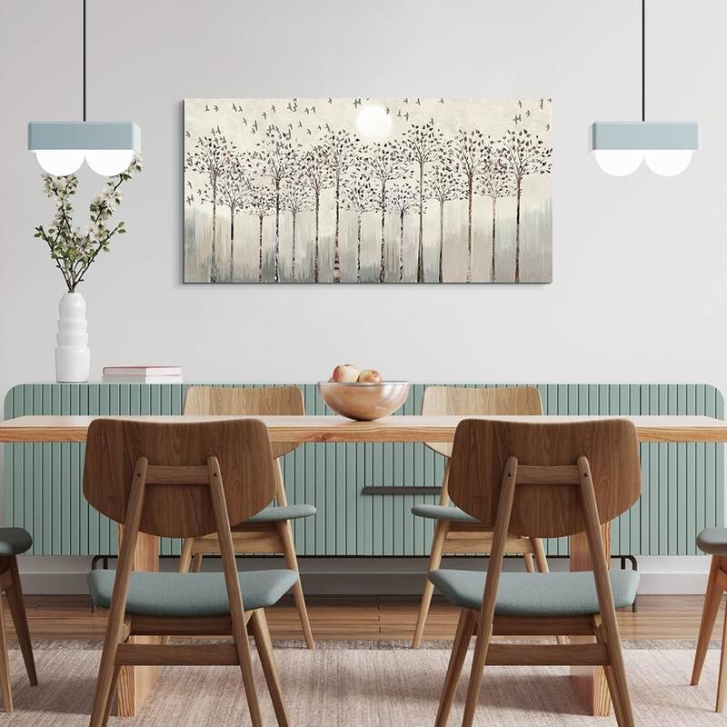 Wall Art - Modern Wall Decor Trees Landscape Abstract Pictures