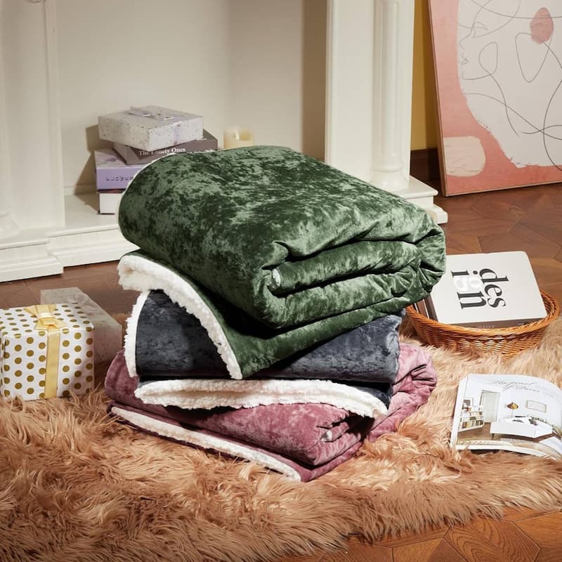 Pink Electric Heated Throw Blanket with 4 Heat Levels, Machine Washable