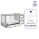 preview thumbnail 35 of 54, Graco Remi 4 in 1 Convertible Crib and Changer
