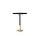 preview thumbnail 8 of 11, Linx 31.5 inch Round Pub Table in Black Black