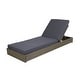 preview thumbnail 29 of 67, Christopher Knight Home - Ian Set of 4 Outdoor Chaise Lounge, Acacia Wood Adjustable Reclining & Water-Resistant Cushion