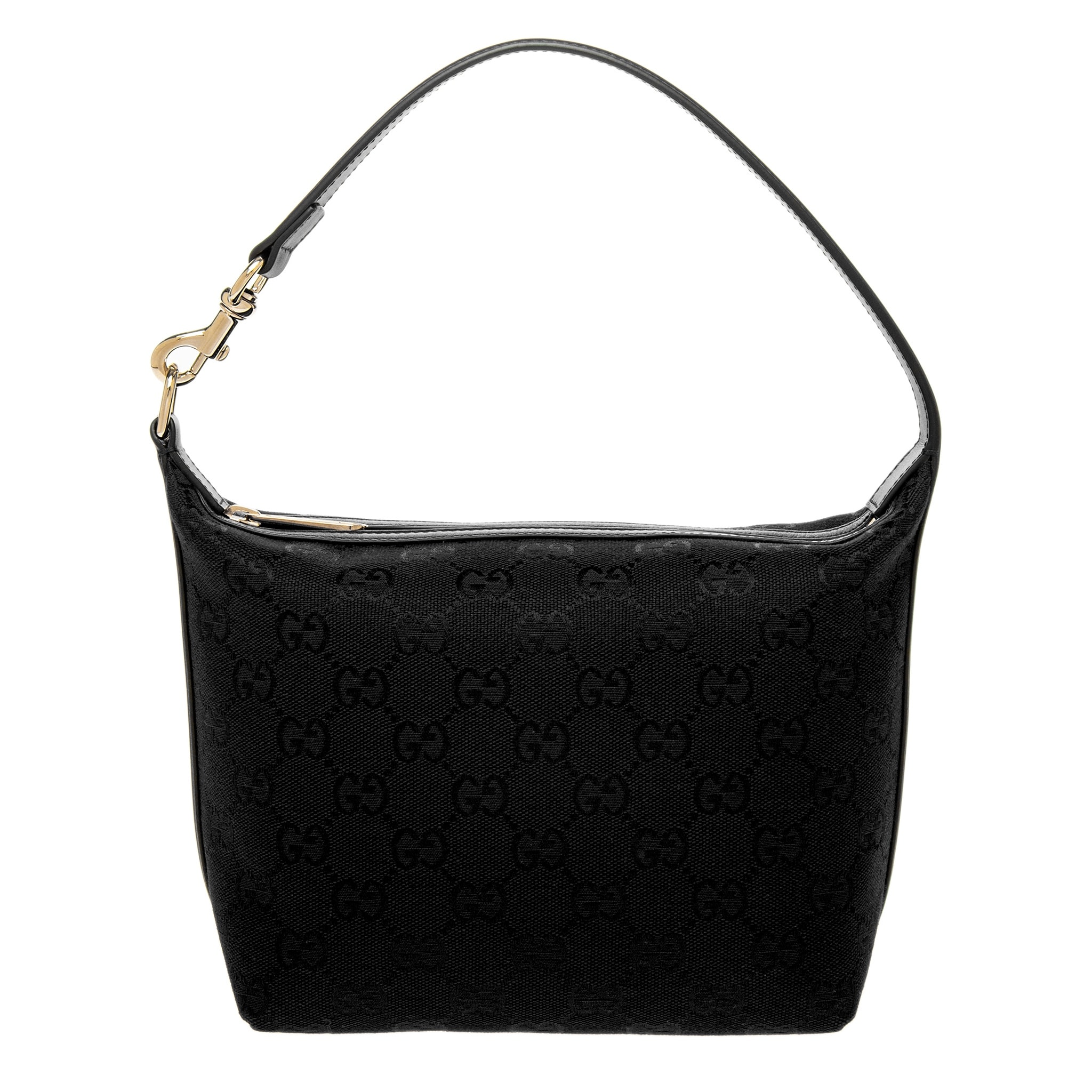 Gucci Super Mini GG Shoulder Bag in Original GG Fabric