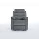 preview thumbnail 3 of 6, Steph Plush Transitional Upholstered Manual Recliner Chair