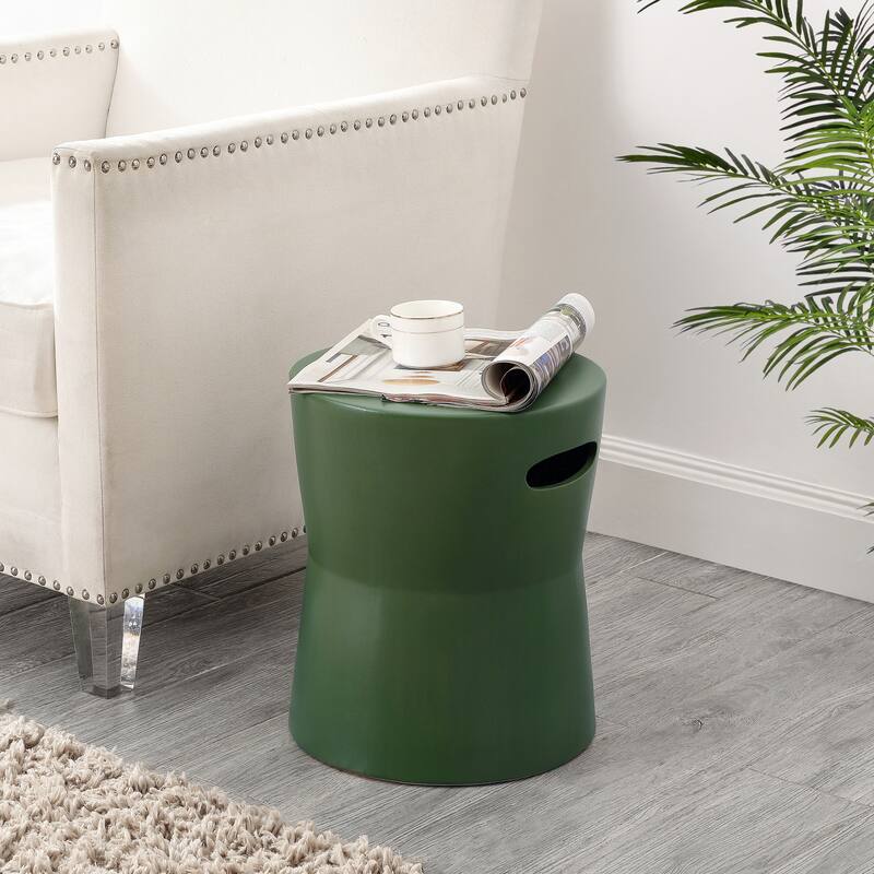 SAFAVIEH Fronie Ceramic Decorative Garden Stool (Fully Assembled)