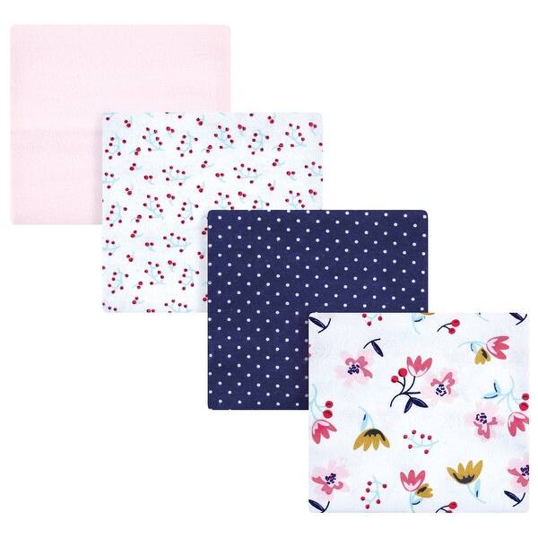 slide 1 of 1, Hudson Baby Infant Girl Cotton Flannel Receiving Blankets, Fall Flowers, One Size - Fall Flowers - One Size One Size - Fall Flowers