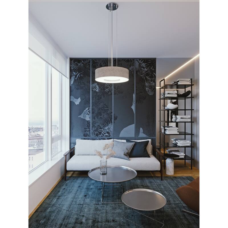 AFX Montclair 19'' Pendant - Grey