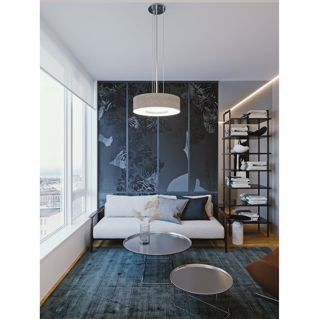 Montclair 15" LED Pendant - Grey
