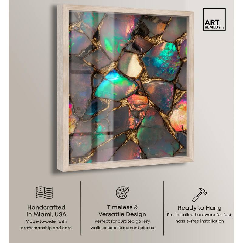 Stonic Rainbow Shadowbox by Art Remedy