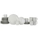 preview thumbnail 1 of 6, Fitz and Floyd Platinum Vine 32-Piece Dinnerware Set, Service for 8