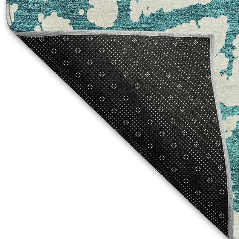 Premium Washable Super Soft Modern Crackle Mayfield Rug