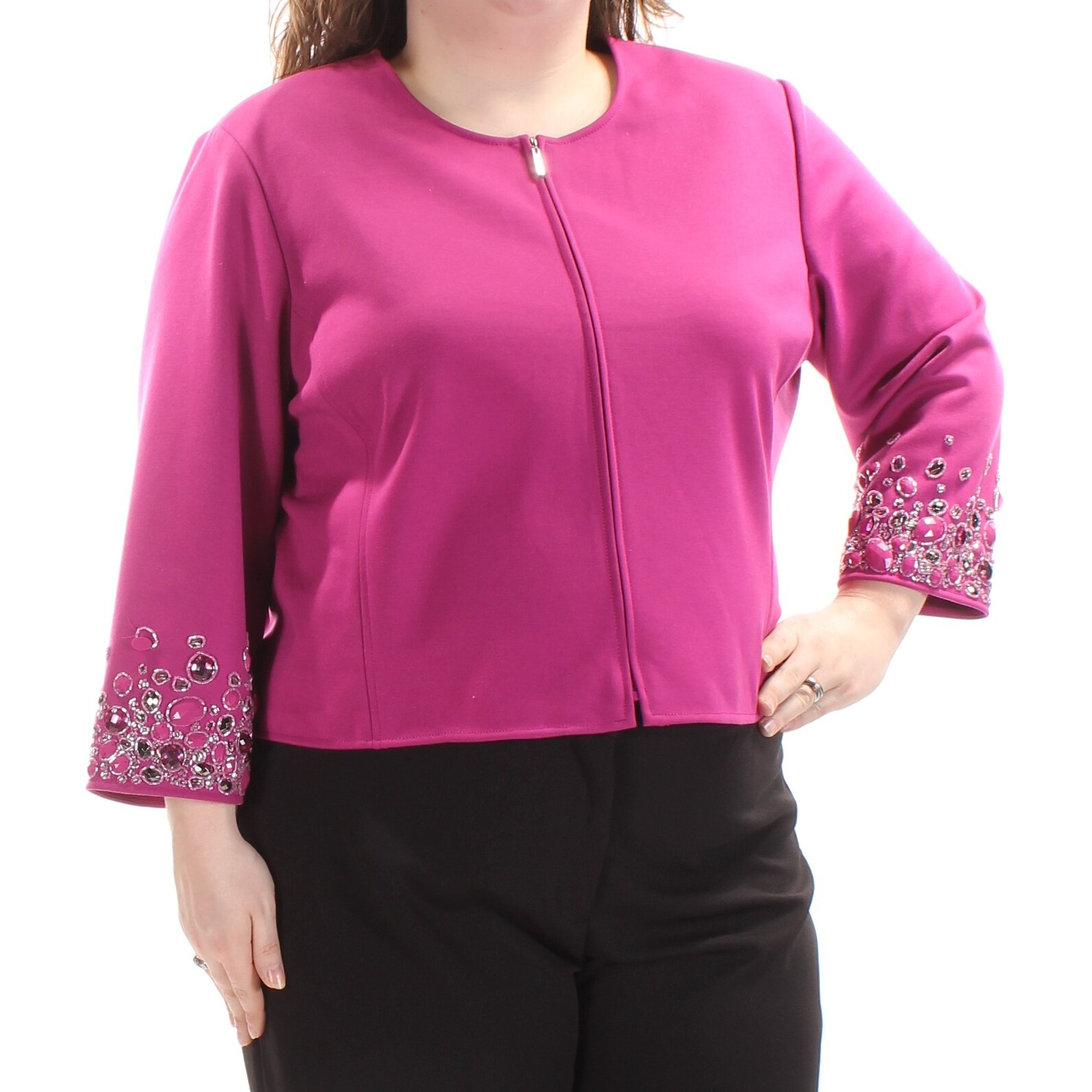 pink corporate attire