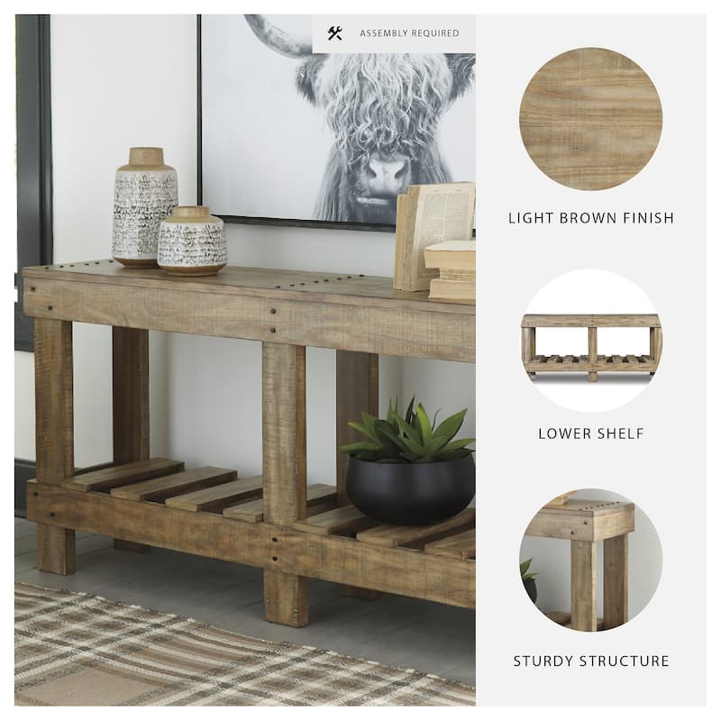 Signature Design by Ashley Sycamore Rise Console Sofa Table