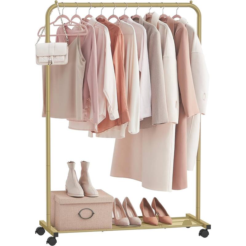 Clothes Rack with Wheels - 15.9*35.8*62.2inch