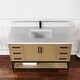preview thumbnail 14 of 147, Altair Wildy Bathroom Vanity with White Composite Stone Top without Mirror