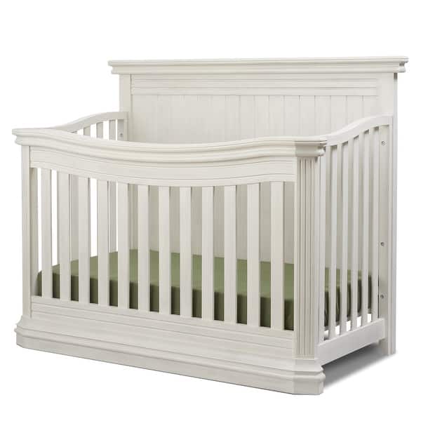 slide 2 of 5, Vista Elite Flat Top Panel 4-in-1 Crib White